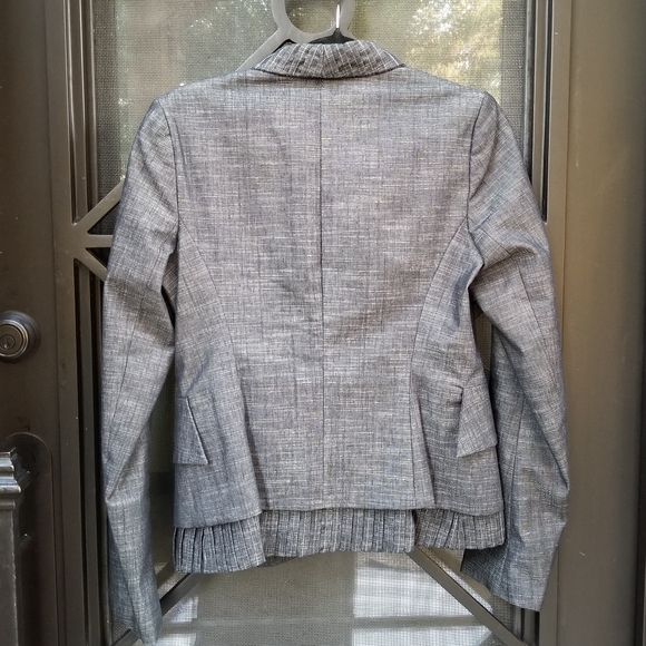 Philippe DUBUC Women's Designer Structured Statement Tiered Jacket - Picture 10 of 16